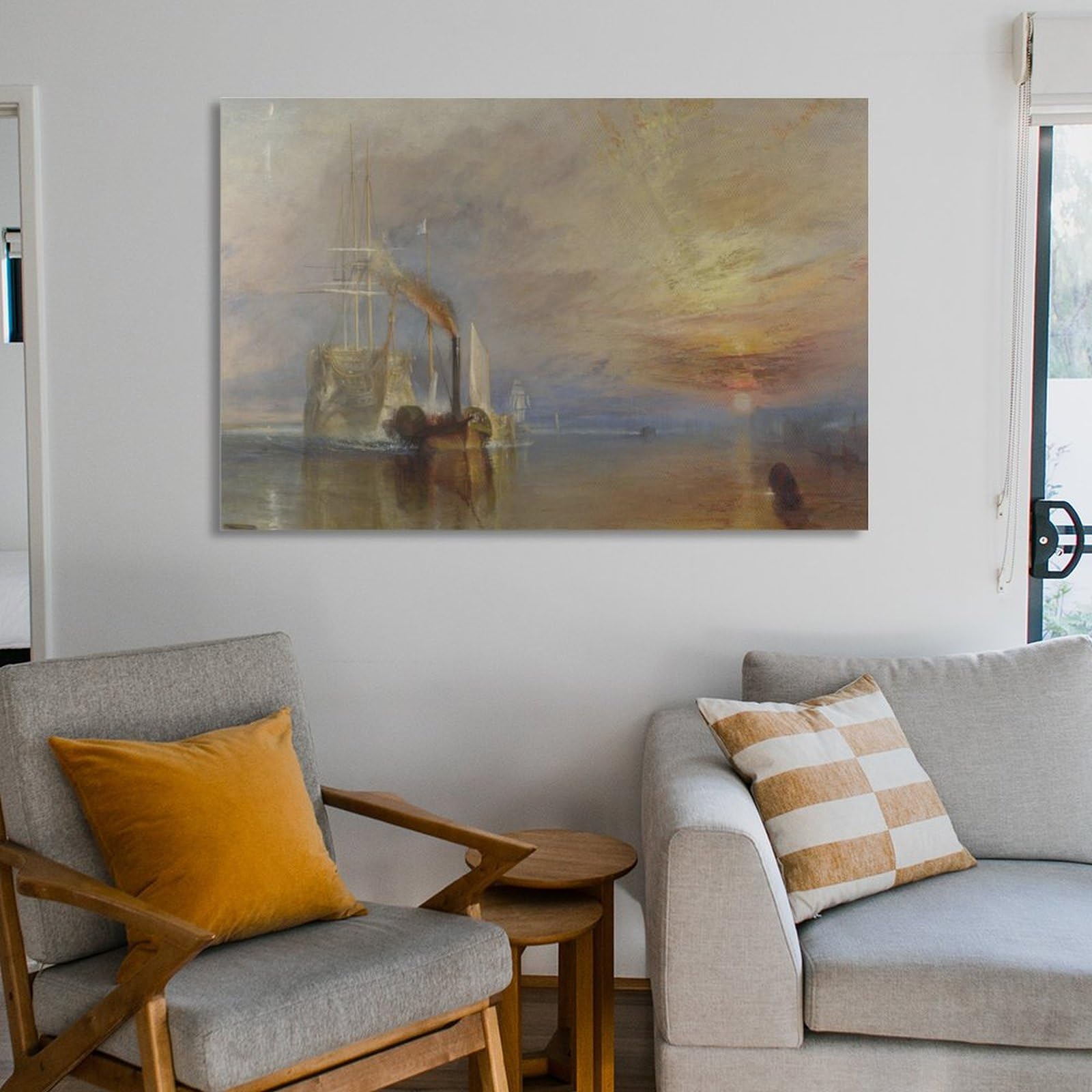 Amazon.co.jp: 世界の名画 ウィリアムターナー 解体されるために最後の